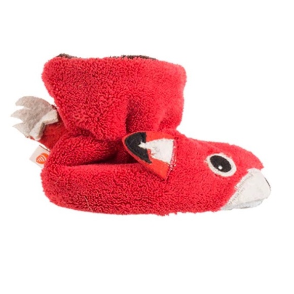 NWT! ACORN Easy-On Critter Bootie Slippers ~ Red Fox ~ Toddlers 18-24 Mo - Picture 3 of 8